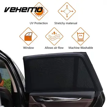 

Vehemo 125*55 Car Accessories Auto Sun Visor Vehicle Windshield Sunshade Durable Car SunShade Side Window Car-Styling