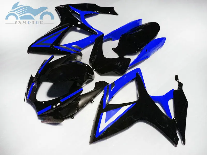 Инъекции комплект обтекателей для SUZUKI 06 07 K6 GSXR600 750 обтекатели комплект GSXR750 2006 2007 GSX R600/желтый/синий/цвета: зеленый, черный