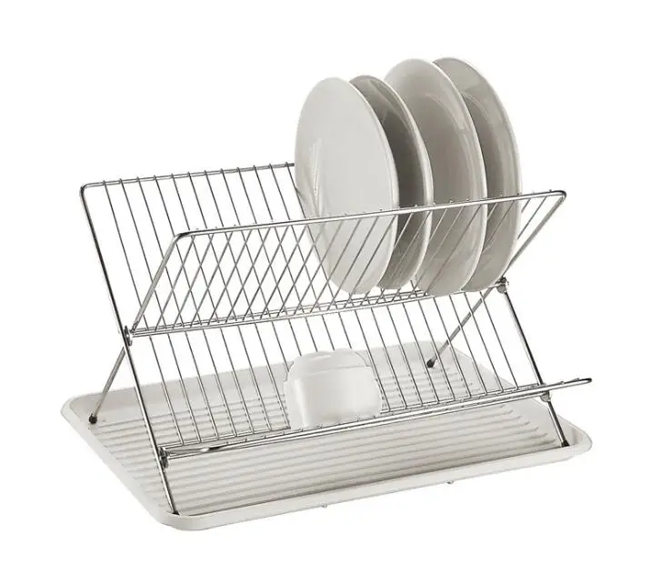 Chrome Small Dish Drying Rack