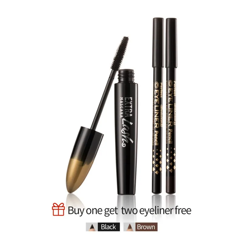 Подкручивающая тушь для ресниц, тонкая, плотная тушь для ресниц, стойкая, стойкая, для макияжа глаз