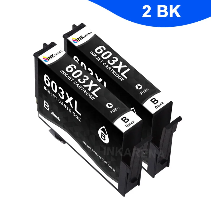 Inkarena 603 Xl 5pk Compatible Epson 603xl E603 T603 For Xp-2100 Xp-3100  Wf-2810 Xp-3105 Xp-4100 Xp-4105 Wf-2830 Xp-2105 Printer - Ink Cartridges -  AliExpress