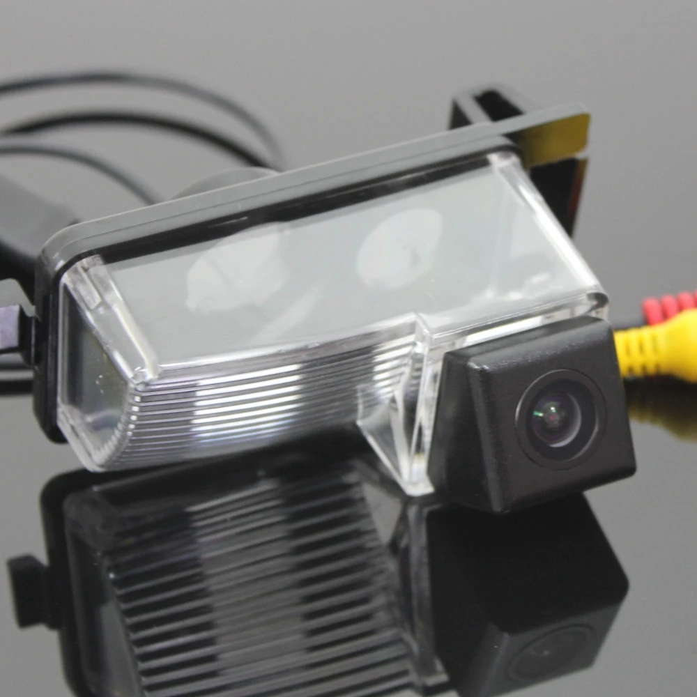 LiisLee Car Reversing image Camera For Nissan Tiida Latio Hatchback C11 2004~2012 Night Vision WaterProof Rear View back Up CAM XHX