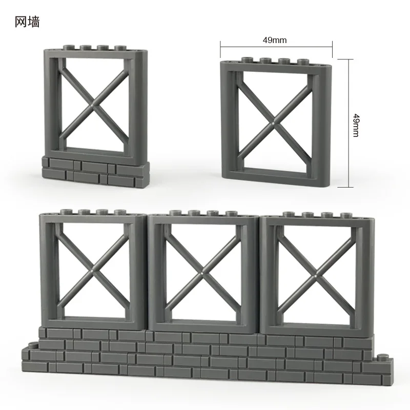 

4-Color Dog Small Particles Children'S Educational Assembled Building Blocks City People Aberdeen Animal Police Dog Parts Access