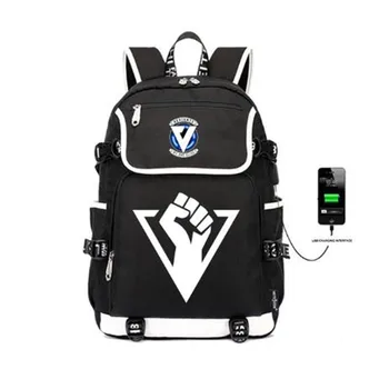 

Detroit Become Human Designer Bookbag 15.6 inch laptop backpack for Women Men School Bags Female Male Travel Mochila