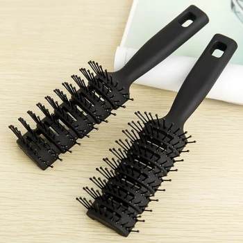 

Pro Hairdressing Hair Salon Barber Anti-static Heat Comb Hair Wig Styling Tool Comb Brush Healthy Massage Reduce Hair Loss Tools