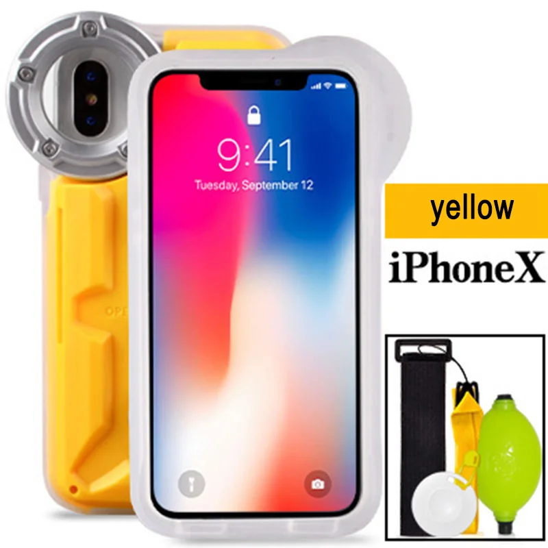 

HD Diving Camera Phone Waterproof Case High-touches Strong Seal Case Cover OD889