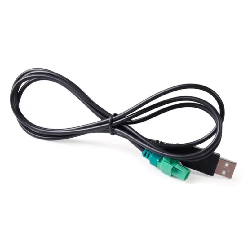 Круглый 4-контактный разъем для USB переключатель жгута кабеля адаптера для Bora Sagitar