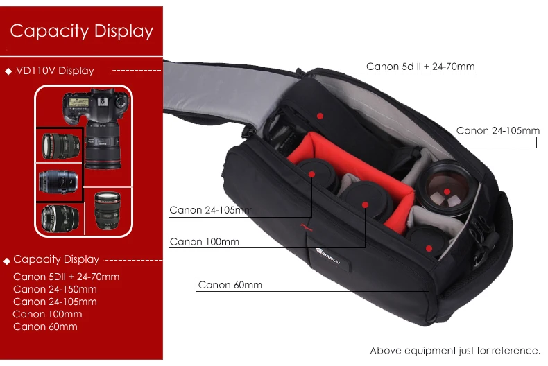 EIRMAI Фото сумка для камеры на ремне DSLR нейлон сумки тележка для чемодана водонепроницаемый плечо рюкзак тренога для ноутбука объектив мягкий чехол