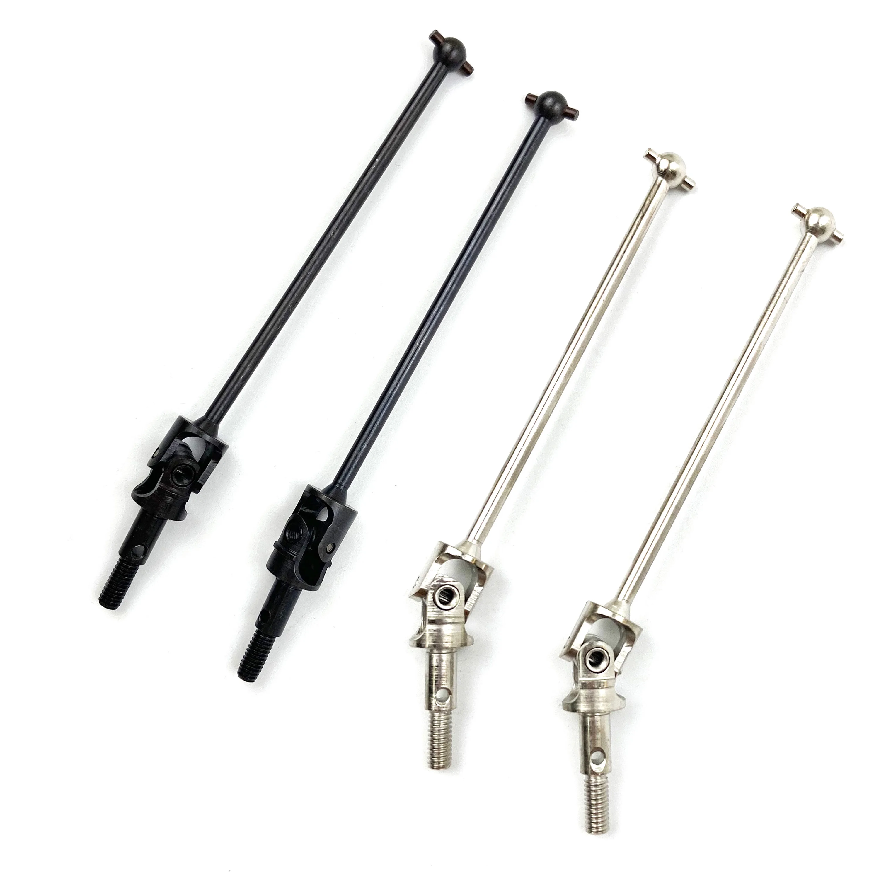 

2 Pcs Steel Universal CVD Joint Dogbone Drive Shaft 82-122mm Connect bar For 1/10 HSP RC Model Hobby Car Spare Parts 108015