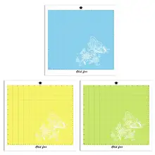 Сменный коврик для резки прозрачный липкий коврик с измерительной сеткой 12 на 12 дюймов для silhouette Cameo плоттер