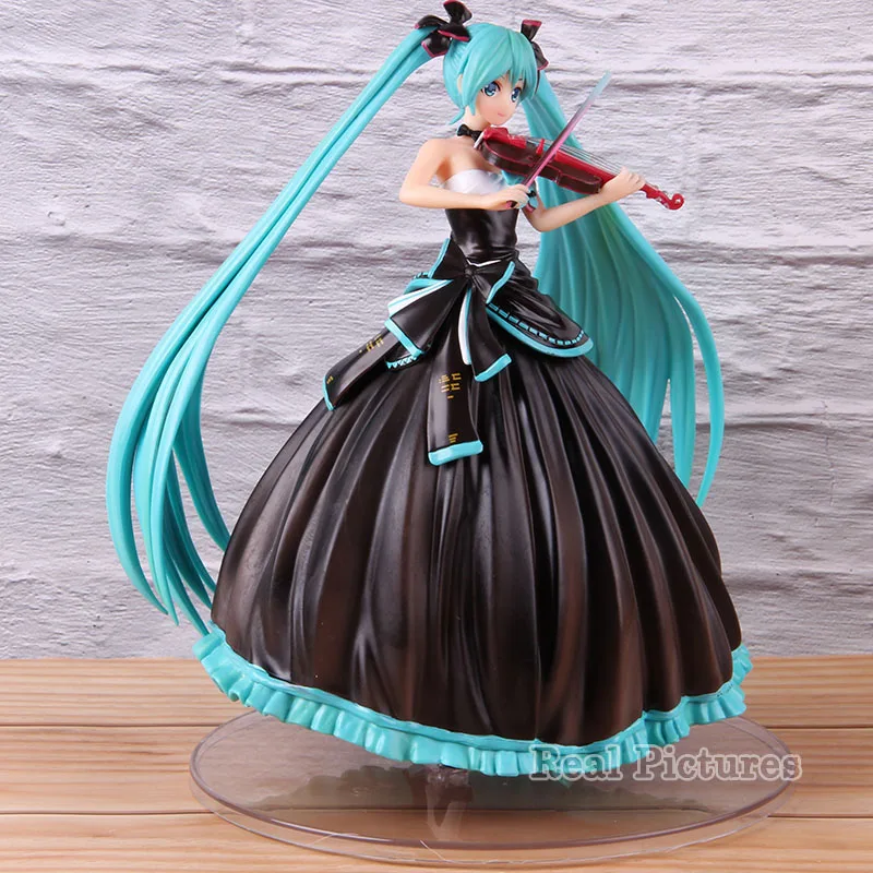 Vocaloid Hatsune Miku Symphony Ver. 1/8 Масштаб ПВХ Мику Хацунэ Фигурки Коллекционная модель игрушки подарок