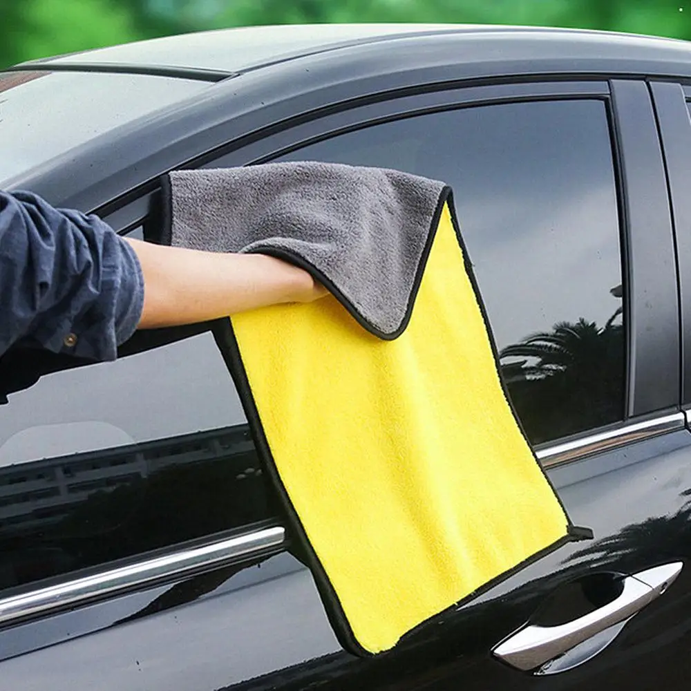 

2pcs Multi Function Cleaning Cloth Super Absorbent Vehicles Washing Towel Kitchen Washing Wiping Rags Car Wash Cleaning Towel