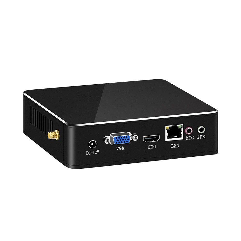 BEBEPC Мини ПК Core i7 7500U i3 7100U i5 7200U 4K UHD HTPC мини компьютер WiFi HDMI игровой офис HD графика