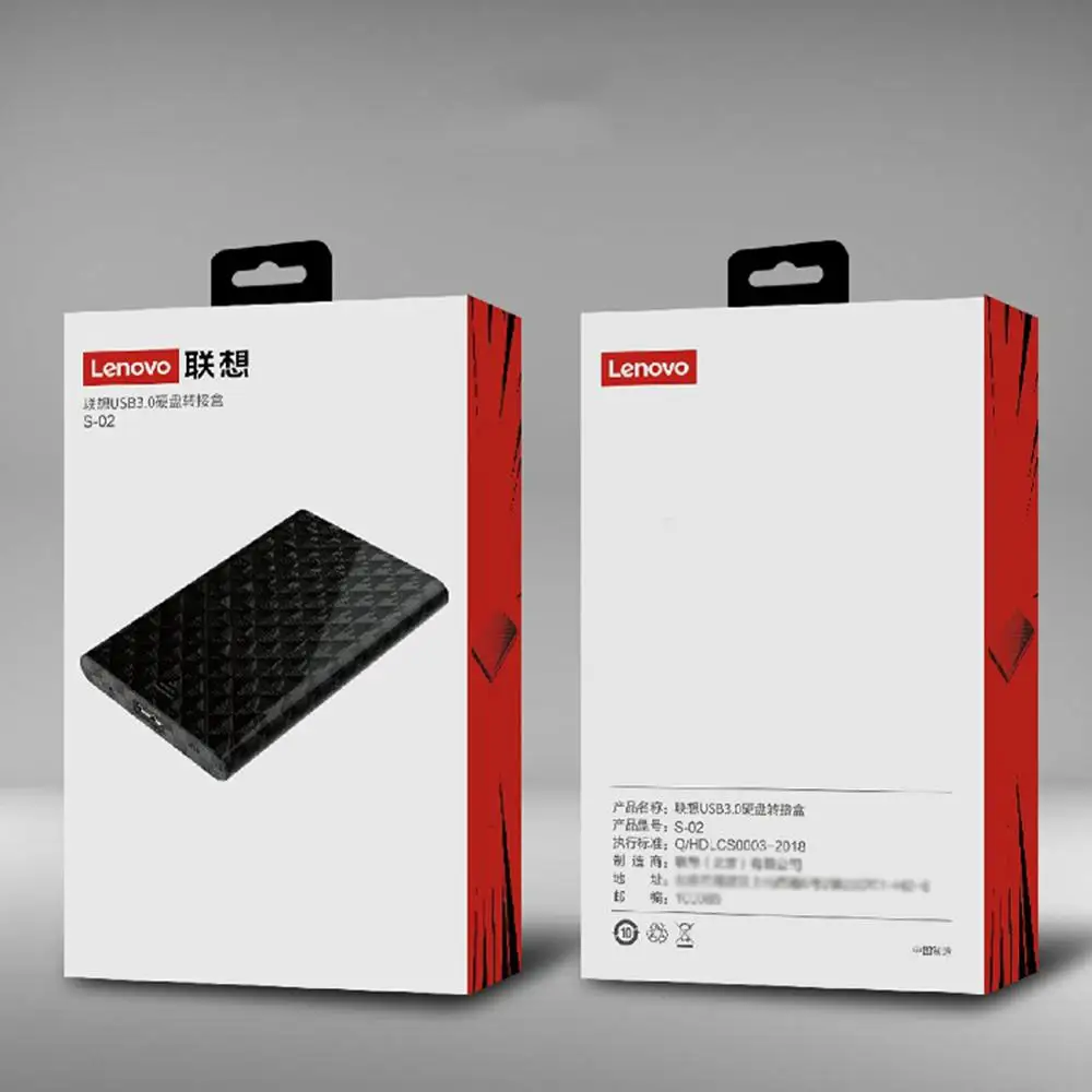 Original Lenovo 2.5 inch notebook hard drive solid state SSD mobile hard drive box USB3.0 external storage hard drive case