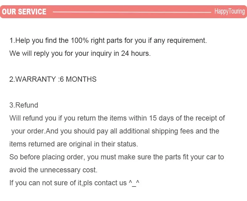 our service 1