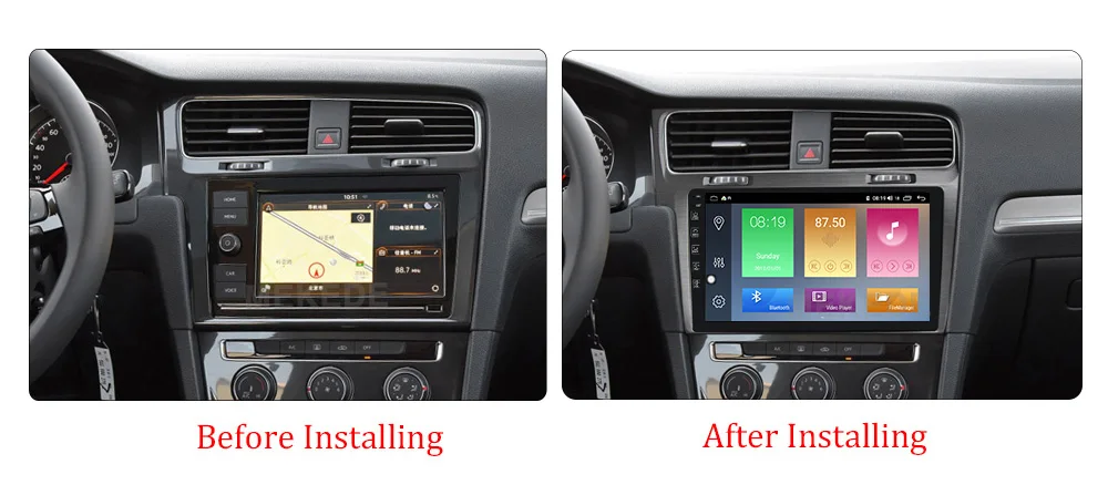 Ips сплит-экран 4GLTE 8core Android 10,0 Авто головное устройство gps-навигация, dvd-плеер для VW Volkswagen Golf 7 wifi 4G+ 64G BT