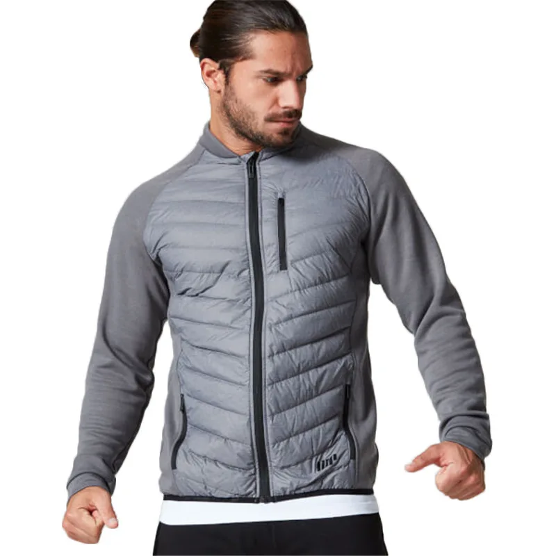 

Muscle Kid Brother Fitness Autumn & Winter Men's Warm Cotton Coat Joint Sports Fitness Casual Sports Jackets