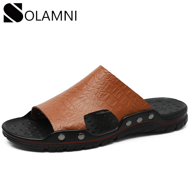 mens slippers sandals