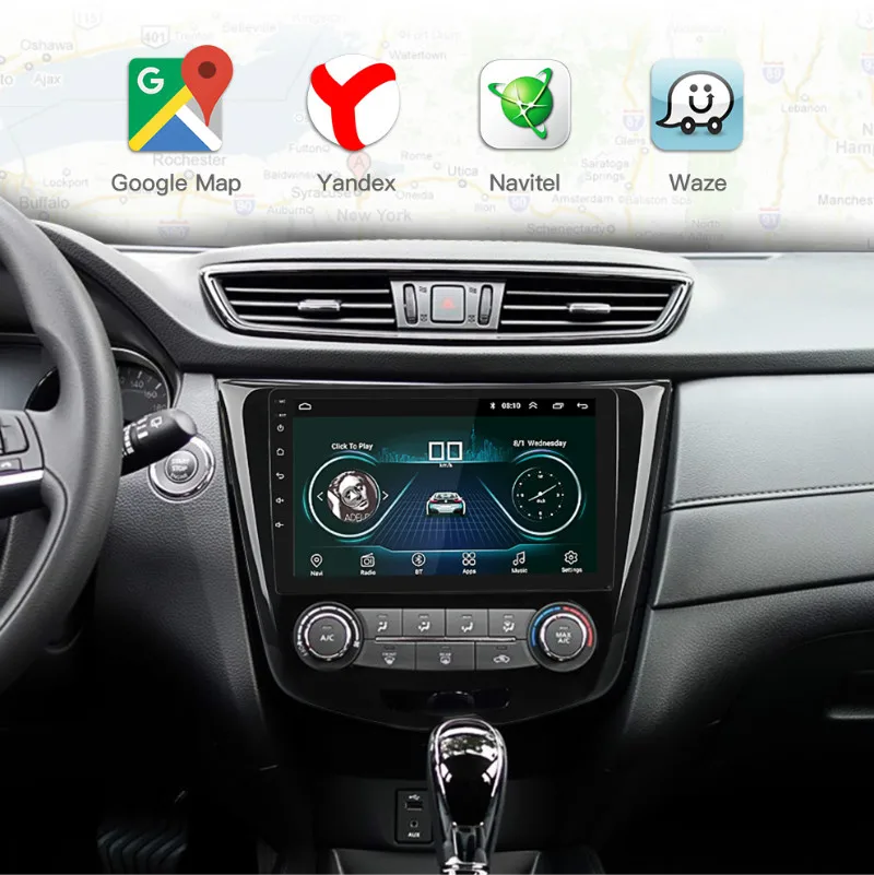 Essgoo 2 Din Android автомобильный Радио центральный мультимедийный видео плеер для Nissan Qashqai 2008- Авто Стерео gps навигация автоаудио