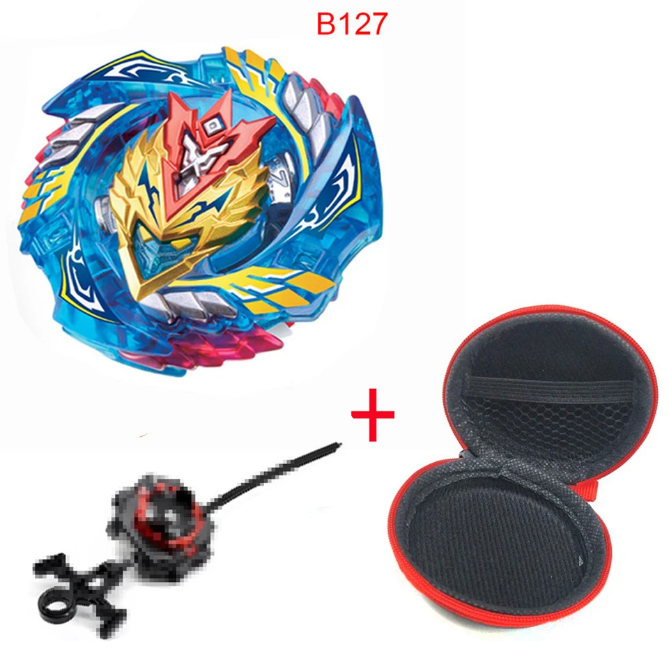 Takara Tomy Beyblade Burst B-144 B-145 B-142 Металл Fusion волчок, бейблэйд Burst с пусковым устройством для бейблэйд игрушки - Цвет: B - 127