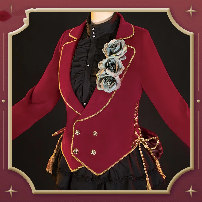 Аниме «Черный Дворецкий» Ciel Phantomhive The Night Rose Red, Униформа, Повседневное платье, полный комплект, косплей костюм на Хэллоуин