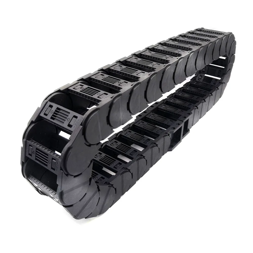 1 Meter D25 Series Low Noise Towline Wire Carrier Cable Drag Chain Transmission Bridge Type Open On Both Sides Hot