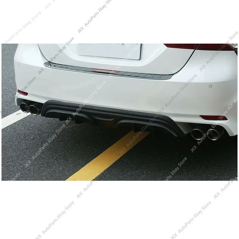 Для Toyota Camry SE XSE- высококачественный задний бампер диффузор защитный спойлер PP черный