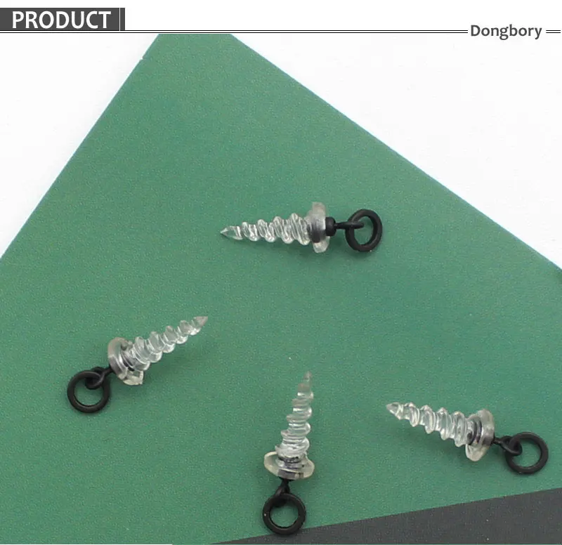 10 Stück/20 Stück Karpfenangeln 360 ° Köderschraubenzubehör für Hakenstopp-Karpfenhaar Chod Ronnie Rig Pop Pop UP Boilies Stop-Tool – Detail 2
