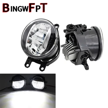

For Corolla 2008 2009 2010 Left Right Car LED Fog Light Angel Eye Daytime Running Light DRL H1112V 2 Pieces