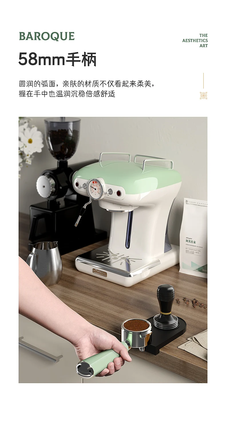 Ariete 00M134204AR0 Coffee Machine Cream / Light Green for sale online