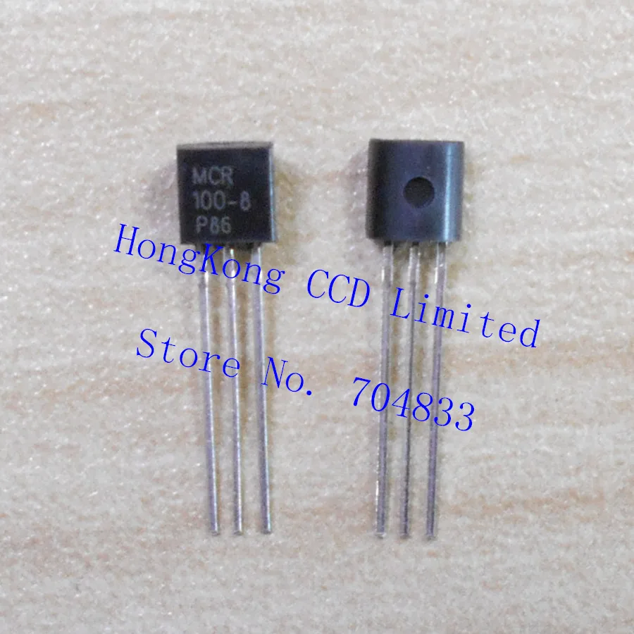 100 шт./лот TO-92 MCR100-8 MAC97A6 Z0607 MCR100-6 BT131-600 MAC97A8 XL0840 | Электронные компоненты и