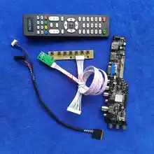 

Monitor drive board 40-Pin LVDS Fit HB140WX1/HT140WXB/HSD140PHW1 1366*768 Kit WLED Digital signal HDMI-compatible USB AV VGA DVB