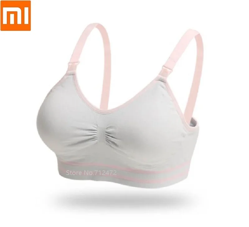 Xiaomi материнский 3D высокоэластичный Бюстгальтер для кормления, эластичный бесшовный бюстгальтер, удобный бюстгальтер для грудного вскармливания, для беременных женщин, нижнее белье