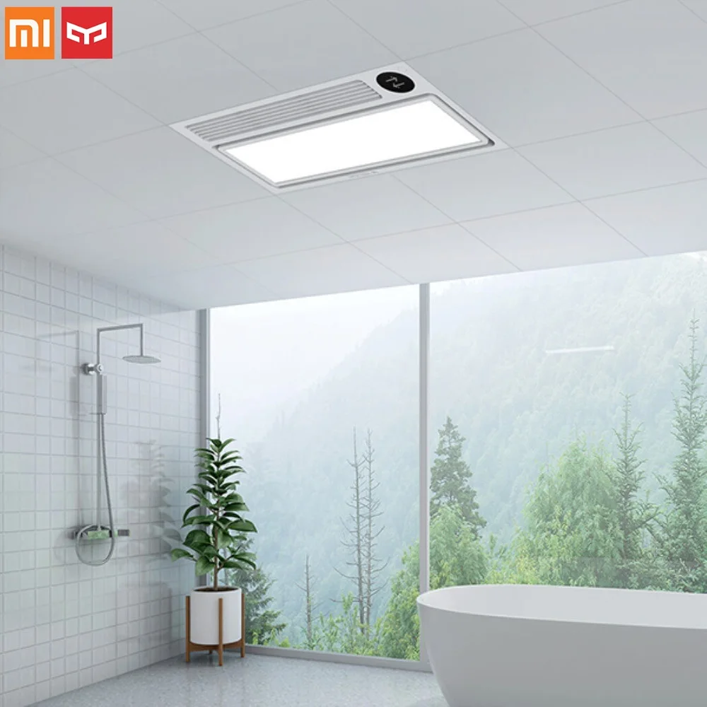 Yeelight Smart Bath Heater Bluetooth Mobile APP Remote Control 8 in 1 Bath Heater 3 Gear Speed Rapid Heating Bath Heater