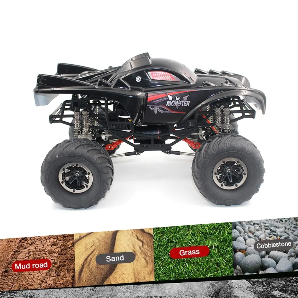 1095/1096 1:10 2,4G 4WD бесщеточный Радиоуправляемый гусеничный автомобиль с дистанционным управлением внедорожный большой ножной автомобиль модель RTR игрушка для детей подарок