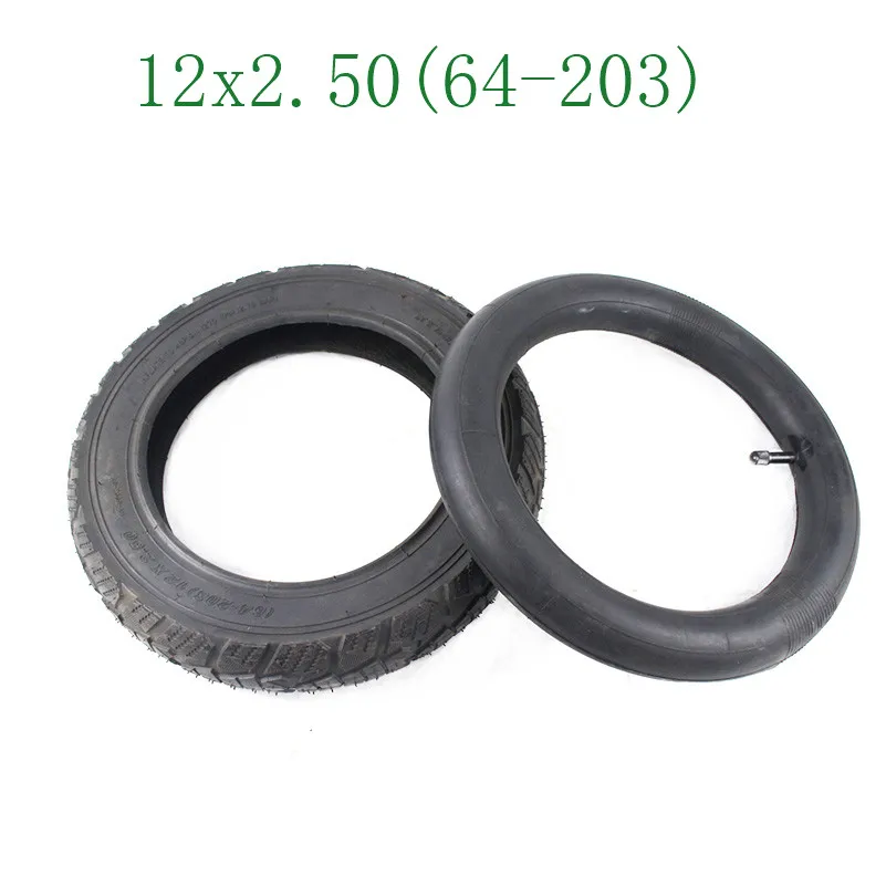 Lightning deliever 12*2,50(64-203) пневматическое колесо шины 12 дюймов, электровелосипед внутренние и внешние шины 12x2,50 шины