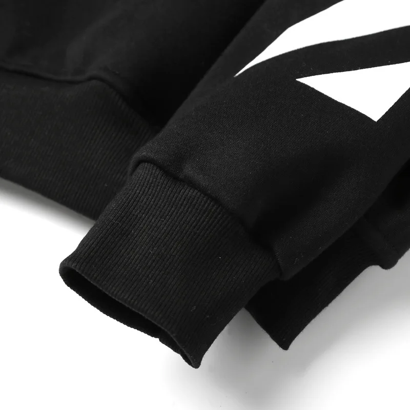 18SS OFF-WHITE OW новая безликая картина маслом мужская пара толстовка с капюшоном