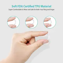  Ring Size Adjuster Silicone Invisible Clear 8 Sizes Loose Rings Reducer Fit For Any Rings Jewelry Tools 