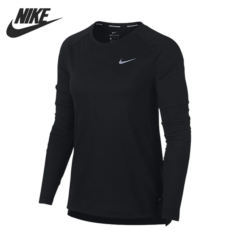 

Original New Arrival NIKE AS W NP TOP LS ALL OVER MESH Women's T-shirts Long sleeve Sportswear