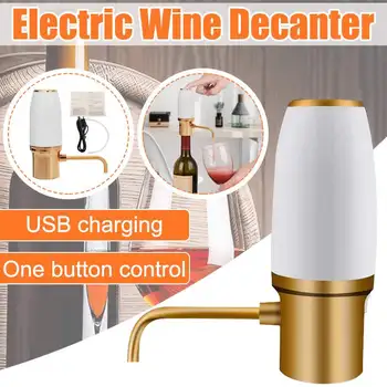 

Portable Electric Wine Aerator Automatic Wine Decanter USB Charge Portable Wine Pourer Quick Automatic Decanter