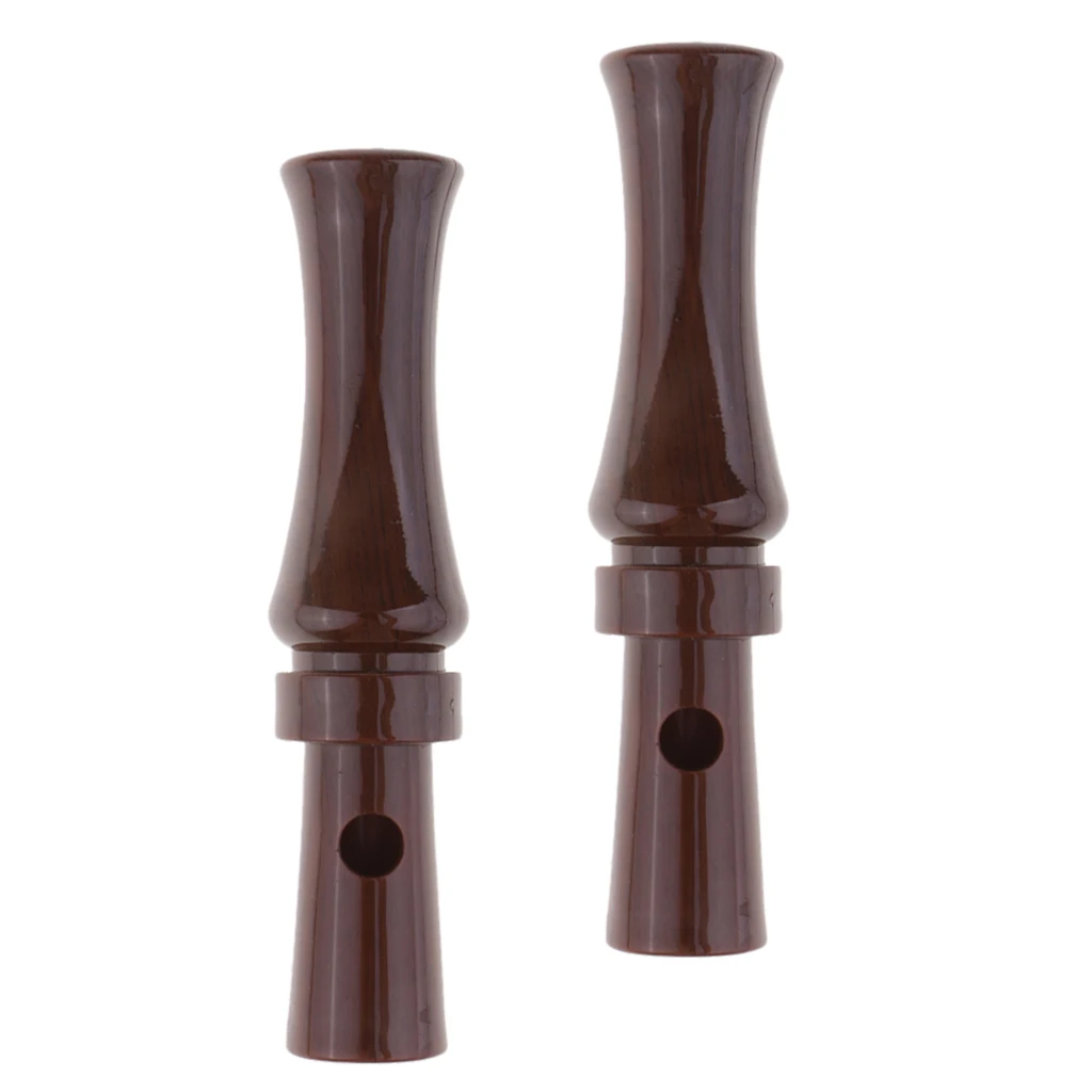 2pcs Plastic Quack Duck Whistle Duck Call Whistles Drake Whistle Duck Call Duck Hunting Gear Mallard Call Hunting Whistle