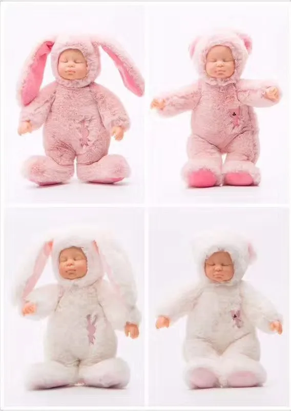 

30 Cm Small Sleep Meng Doll Model Sleep Pacify Doll Bugs Bunny Bonnie Rabbit Pendant