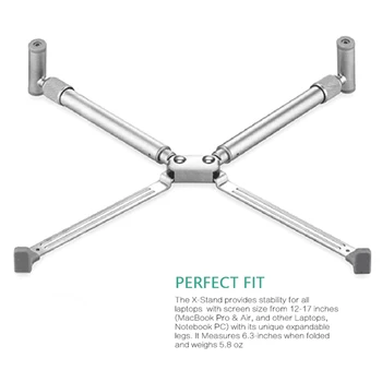 

Folding Adjustable Laptop Stand New Portable Laptop Stand Holder Notebook Stand Aluminium Laptop X-Stand For Macbook Laptop