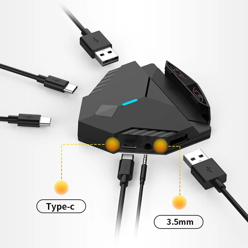 Lingzha2 Bluetooth USB игровая клавиатура мышь конвертер адаптер для Android мобильный