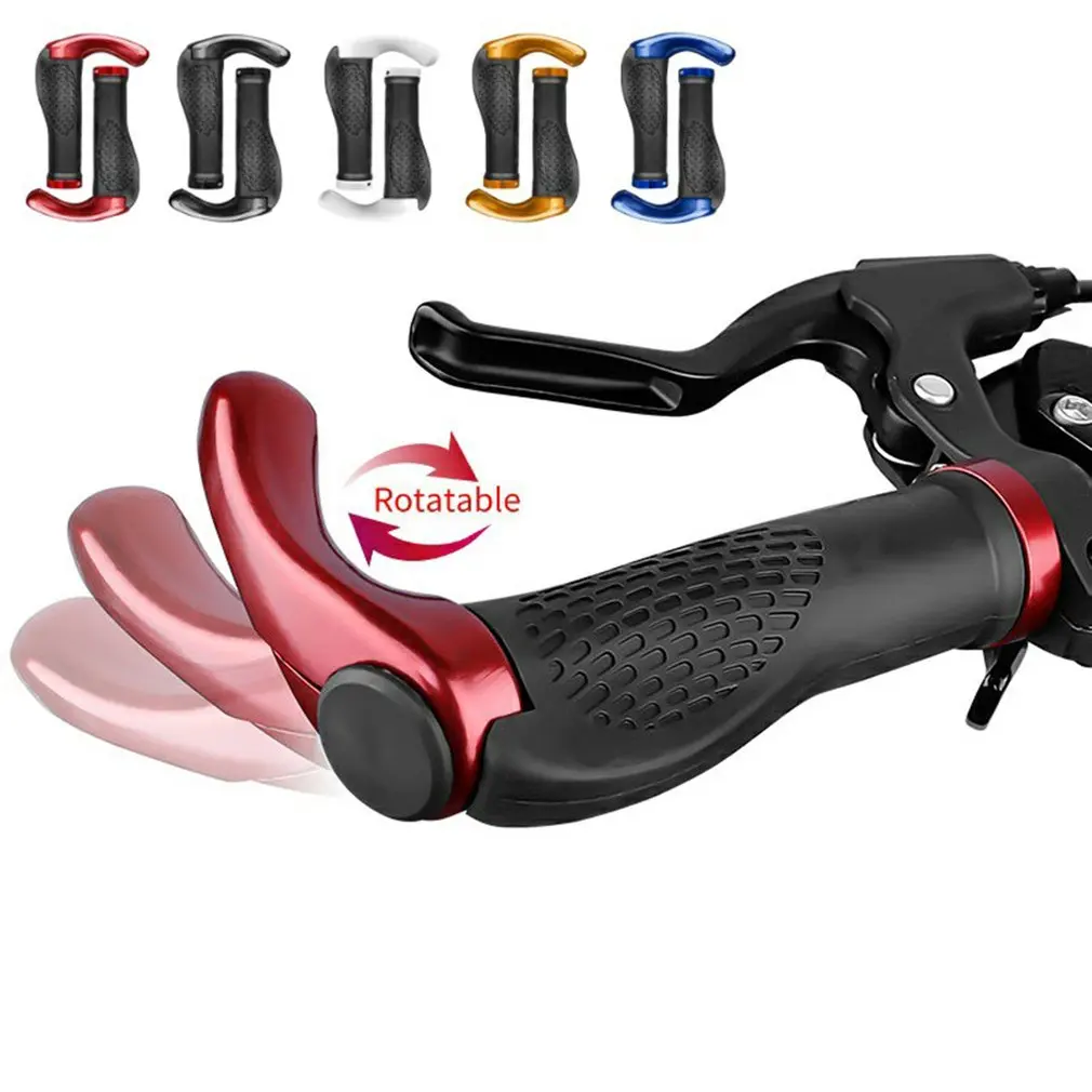 Bicycle Grip Handlebar End Aluminium Alloy Lock Mountain Handle Bar