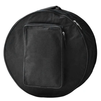 

15 Inch Snare Drum Bag Backpack Case with Shoulder Strap Outside Pockets Percussion Instrument Parts and Accessories