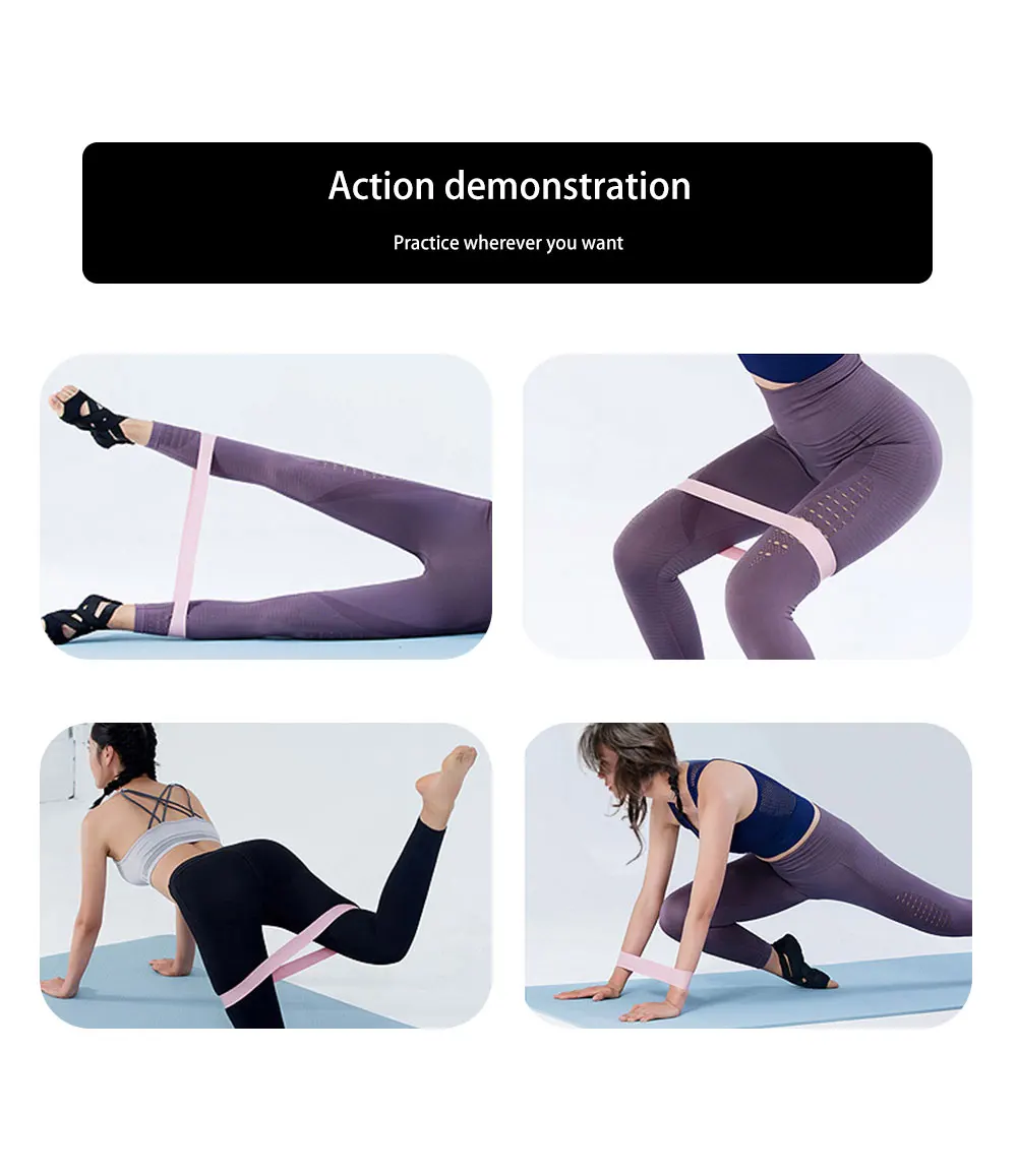 Lot De 3 élastiques De Musculation Vivezen - Fitness, Pilates