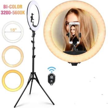 

10" LED Ring Light Photographic Selfie Ring Lighting with Stand for Smartphone Youtube Makeup Video Studio Tripod Ring Light
