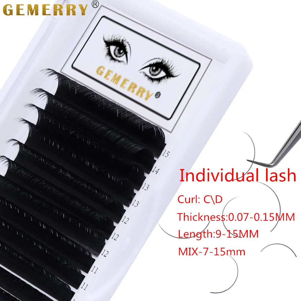 

Mink Lashes Eyelashes C\D Curl Eyelashes Eyelash Extension Mink Eyelashes lashes 0.07-0.15mm Thickness Extension Fake eyelashes