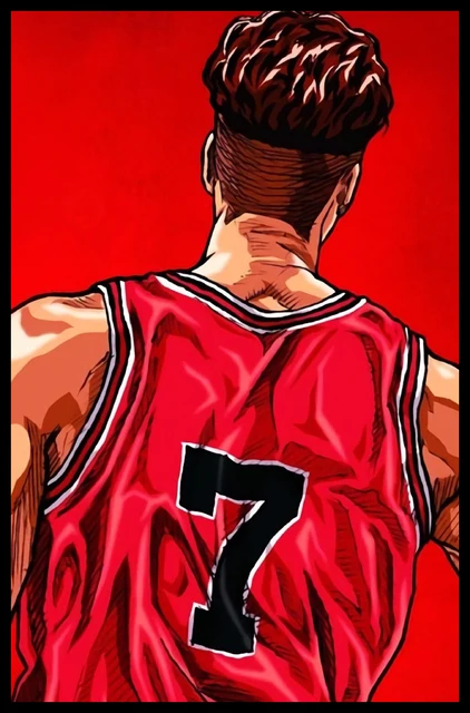 Poster De Anime Slam Dunk Master Rukawa Pintura En Lienzo Japonesa De Arce Sakuragi Para Decoracion Del Hogar Y Dormitorio Cuadro De Pared Pintura Y Caligrafia Aliexpress